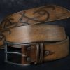 men's design, brown belt, men's brown leather, men's leather accessories, design belts, leather products, fashion leather, unisex belts