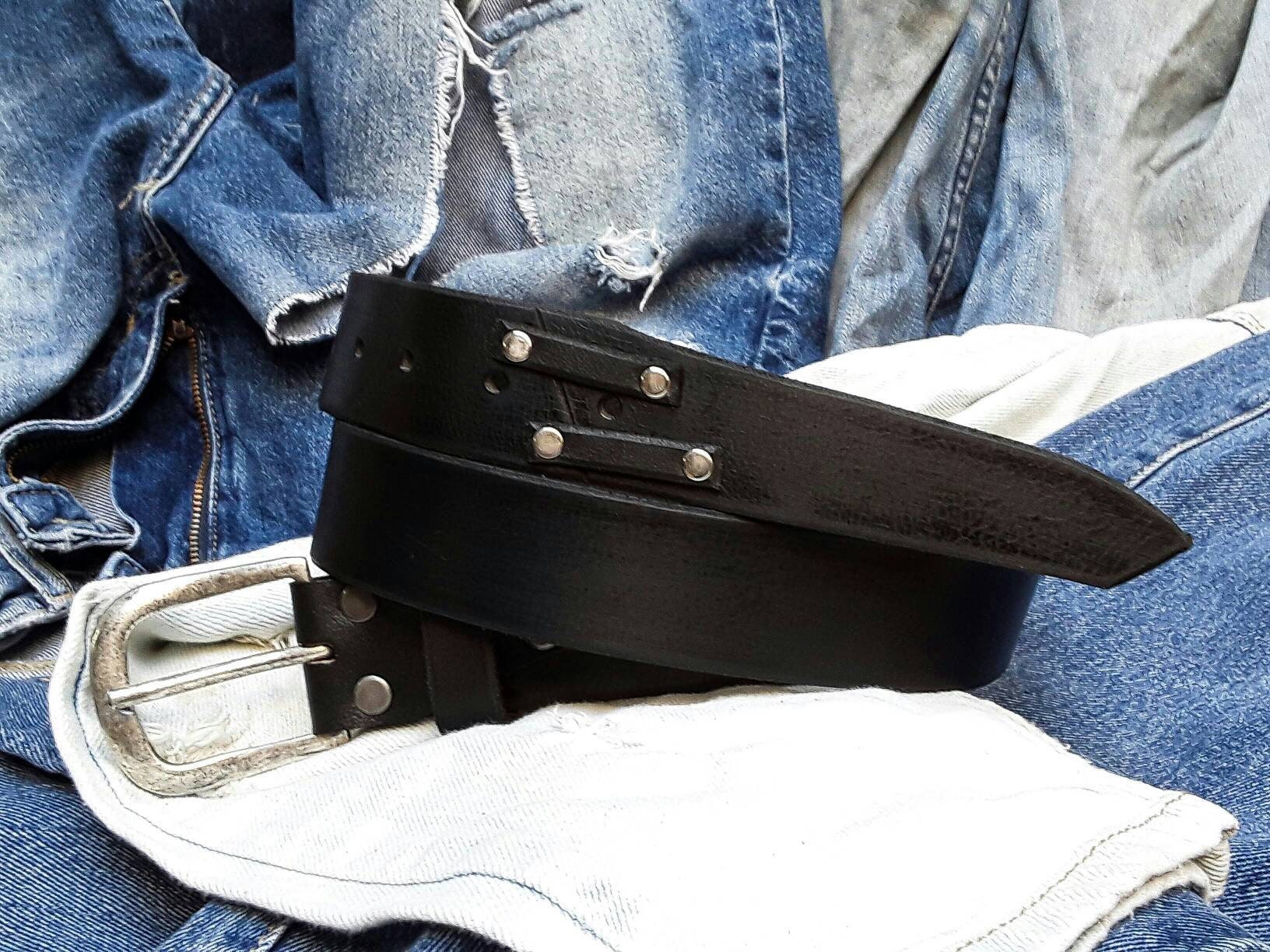 rustic style mens belt with unique leather black wide buckle for artisan design accessories rustic style mens belt with unique leather black wide buckle for artisan design accessories