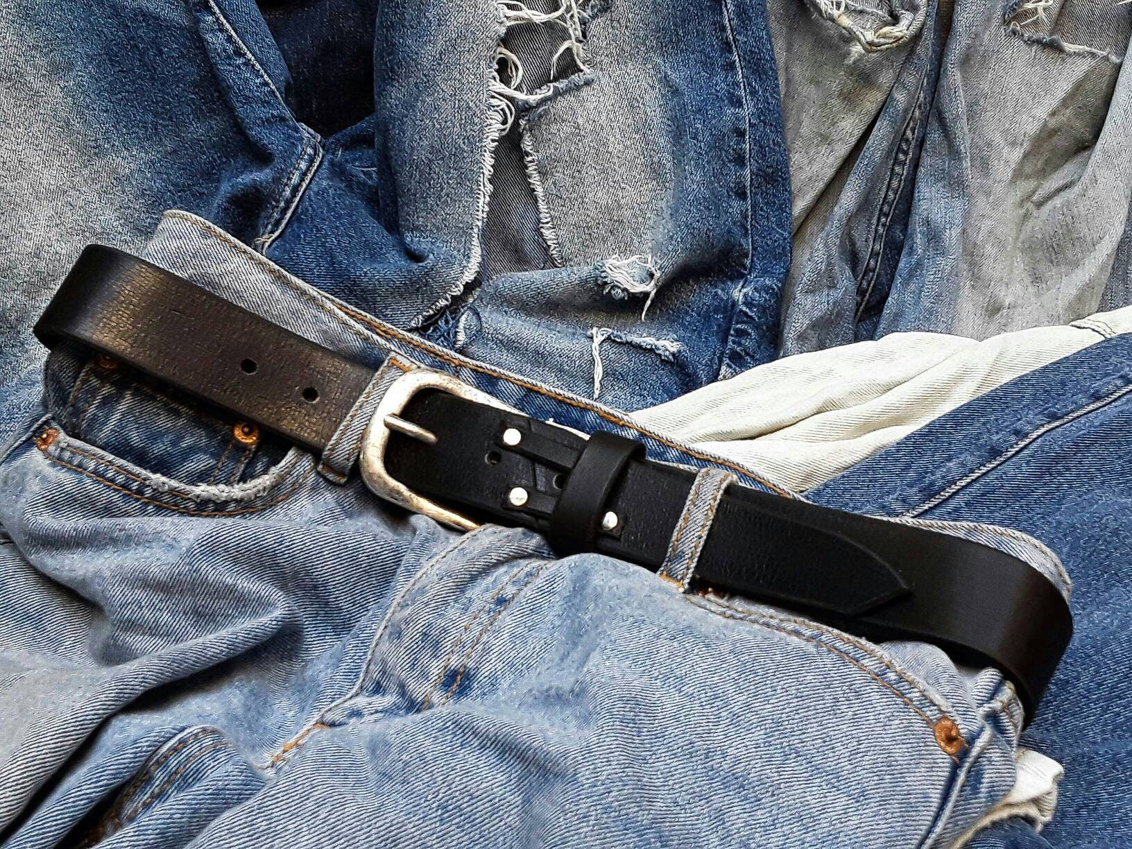 rustic style mens belt with unique leather black wide buckle for artisan design accessories rustic style mens belt with unique leather black wide buckle for artisan design accessories